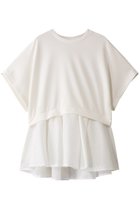 【アドーア/ADORE】のマットストレッチダンボールカットソー ホワイト|ID: prp329100003181834 ipo3291000000032989421