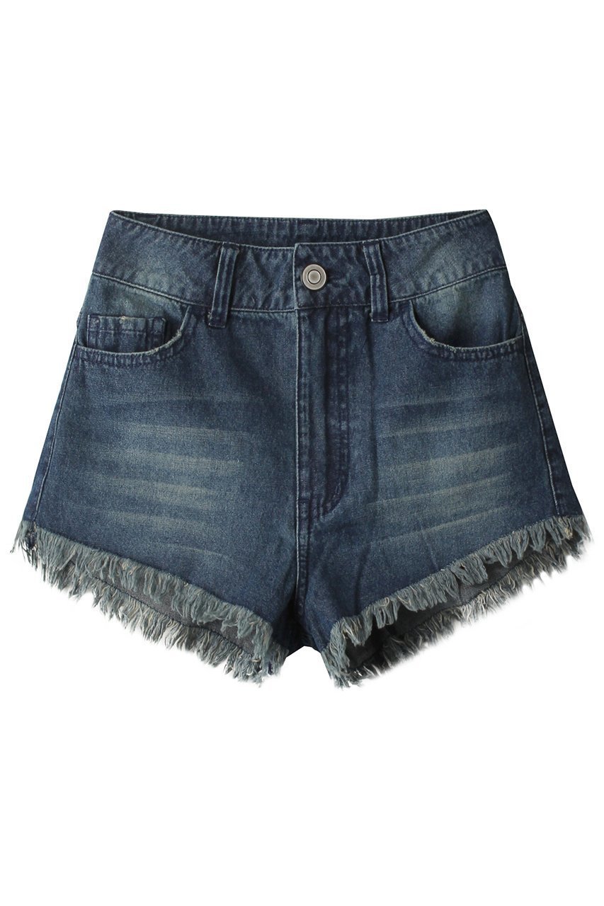 【レイール/Reir】のデニムショートパンツ インテリア・キッズ・メンズ・レディースファッション・服の通販 founy(ファニー) 　ファッション　Fashion　レディースファッション　Fashion for Women　水着　Swimwear　レディース水着・ビーチウェア　Swimwear & Beachwear　パンツ　Pants & Trousers　サマー　Summer, Summer Style　スポーツ　Sports, Activewear　リゾート　Resort, Vacation Style　夏　Summer　水着　Swimsuit, Swimwear　ネイビー|ID: prp329100003181844 ipo3291000000036866147