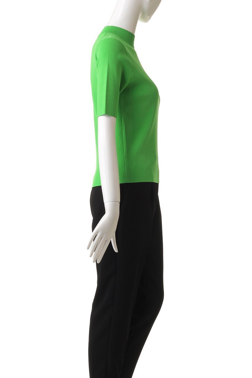 【アルアバイル/allureville】の総針モックNC5分袖プルオーバー 人気、トレンドファッション・服の通販 founy(ファニー) 　ファッション　Fashion　レディースファッション　Fashion for Women　トップス・カットソー　Cut & Sew Tops　ニット　Knit Tops & Sweaters　カジュアルプルオーバー・ニットトップス　Pullovers & Knit Tops / Casual Pullovers　コンパクト　Compact, Small Size　シンプル　Simple, Minimal　スリーブ　Sleeve, Long Sleeve / Short Sleeve　ハイネック　High Neck, Mock Neck　ハーフ　Half, Half-Length　夏　Summer　春　Spring　S/S・春夏　SS, Spring/Summer, Warm Season　other-3|ID: prp329100003185532 ipo3291000000036224644