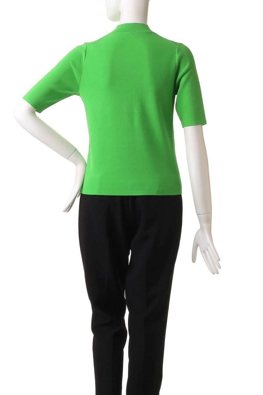 【アルアバイル/allureville】の総針モックNC5分袖プルオーバー 人気、トレンドファッション・服の通販 founy(ファニー) 　ファッション　Fashion　レディースファッション　Fashion for Women　トップス・カットソー　Cut & Sew Tops　ニット　Knit Tops & Sweaters　カジュアルプルオーバー・ニットトップス　Pullovers & Knit Tops / Casual Pullovers　コンパクト　Compact, Small Size　シンプル　Simple, Minimal　スリーブ　Sleeve, Long Sleeve / Short Sleeve　ハイネック　High Neck, Mock Neck　ハーフ　Half, Half-Length　夏　Summer　春　Spring　S/S・春夏　SS, Spring/Summer, Warm Season　other-4|ID: prp329100003185532 ipo3291000000036224645