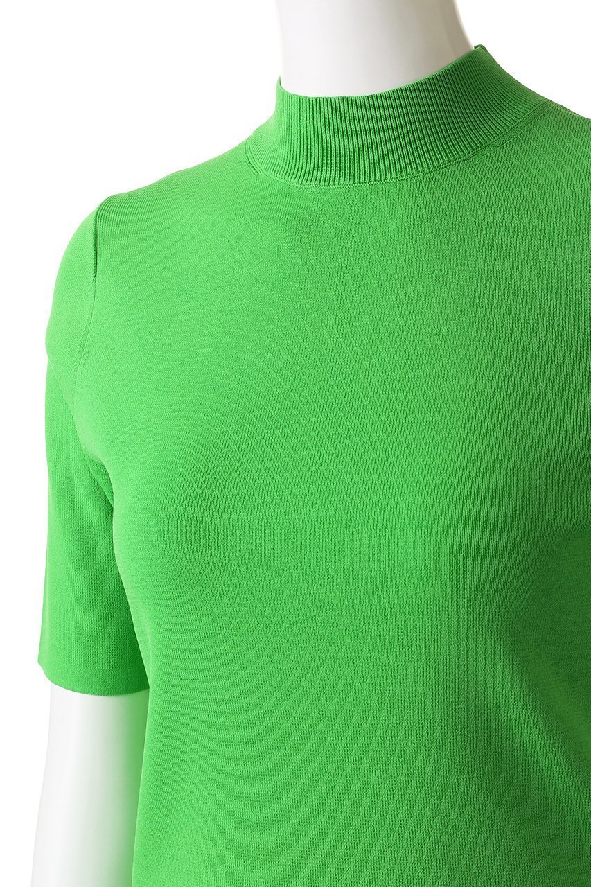 【アルアバイル/allureville】の総針モックNC5分袖プルオーバー 人気、トレンドファッション・服の通販 founy(ファニー) 　ファッション　Fashion　レディースファッション　Fashion for Women　トップス・カットソー　Cut & Sew Tops　ニット　Knit Tops & Sweaters　カジュアルプルオーバー・ニットトップス　Pullovers & Knit Tops / Casual Pullovers　コンパクト　Compact, Small Size　シンプル　Simple, Minimal　スリーブ　Sleeve, Long Sleeve / Short Sleeve　ハイネック　High Neck, Mock Neck　ハーフ　Half, Half-Length　夏　Summer　春　Spring　S/S・春夏　SS, Spring/Summer, Warm Season　other-5|ID: prp329100003185532 ipo3291000000036224646