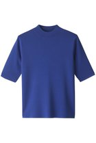 【アルアバイル/allureville】の総針モックNC5分袖プルオーバー ブルー|ID: prp329100003185532 ipo3291000000036906577