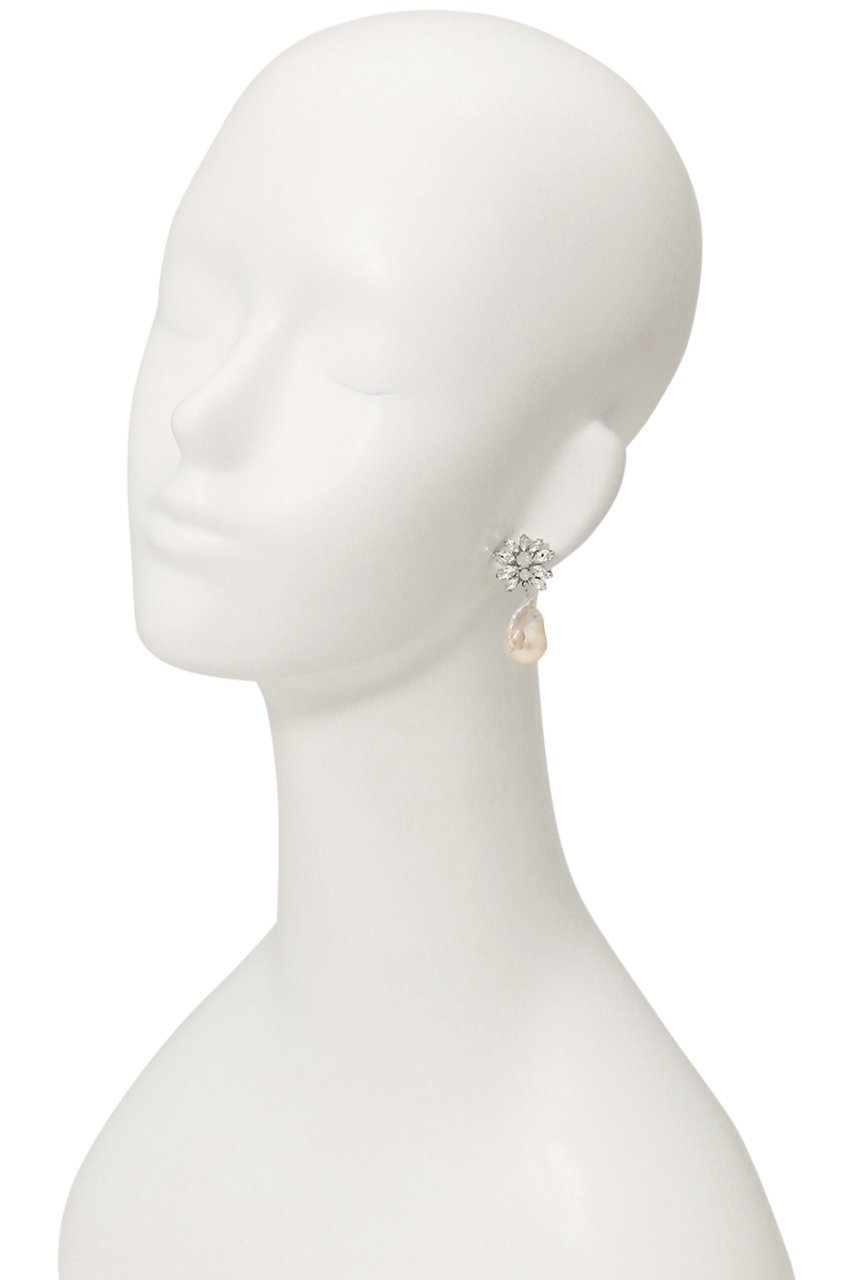 【コルコバード/CORCOVADO】の【orgablanca】AGATA pearl ピアス 人気、トレンドファッション・服の通販 founy(ファニー) 　ファッション　Fashion　レディースファッション　Fashion for Women　ジュエリー　Jewelry　ファッションリング　Fashion Rings　イヤリング・フープ・ドロップタイプ　Hoop, Drop & Clip Earrings　イヤリング　Earrings　エレガント 上品　Elegant　ストーン　Stone, Gem-Like　パール　Pearl, Pearl Accent　フラワー　Flower, Floral　モチーフ　Motif, Design Theme　リュクス　Luxury, Elegant, High-End, Chic　再入荷　Restock / Back in Stock　other-2|ID: prp329100003188254 ipo3291000000035471148