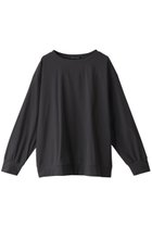 【ミズイロ インド/mizuiro ind】のワイドクルーネックプルオーバー チャコールグレー|ID: prp329100003188281 ipo3291000000032855180