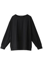 【ミズイロ インド/mizuiro ind】のワイドクルーネックプルオーバー ブラック|ID: prp329100003188281 ipo3291000000032855184