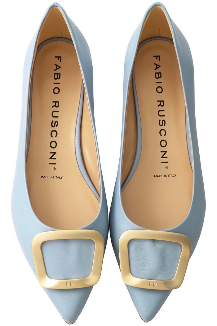 【エスメラルダ/Esmeralda】の【FABIO RUSCONI】ポインテッドフラットパンプス インテリア・キッズ・メンズ・レディースファッション・服の通販 founy(ファニー) https://founy.com/ ファッション Fashion レディースファッション Fashion for Women スクエア Square, Square Shape バランス Balance, Style Balance モチーフ Motif, Design Theme |ID: prp329100003188302 ipo3291000000035558310