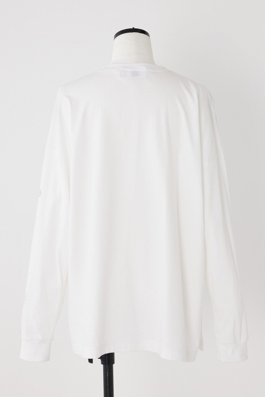 【ナゴンスタンス/nagonstans】のKonstig ロンT 人気、トレンドファッション・服の通販 founy(ファニー) 　ファッション　Fashion　レディースファッション　Fashion for Women　トップス・カットソー　Cut & Sew Tops　シャツ・ブラウス・オフィスカジュアル　Elegant Blouses & Button-Ups　ロングTシャツ・Tシャツ　Longline T-Shirts & Tees　カットソー・ベーシックTシャツ　Cut-and-Sewn Tops / Stretch Tees & Basics　スタイリッシュ　Stylish, Fashionable　スリーブ　Sleeve, Long Sleeve / Short Sleeve　プリント　Print, Printed Pattern　ロング　Long, Long-Length　ワーク　Workwear, Utility Style　other-3|ID: prp329100003188343 ipo3291000000035692972