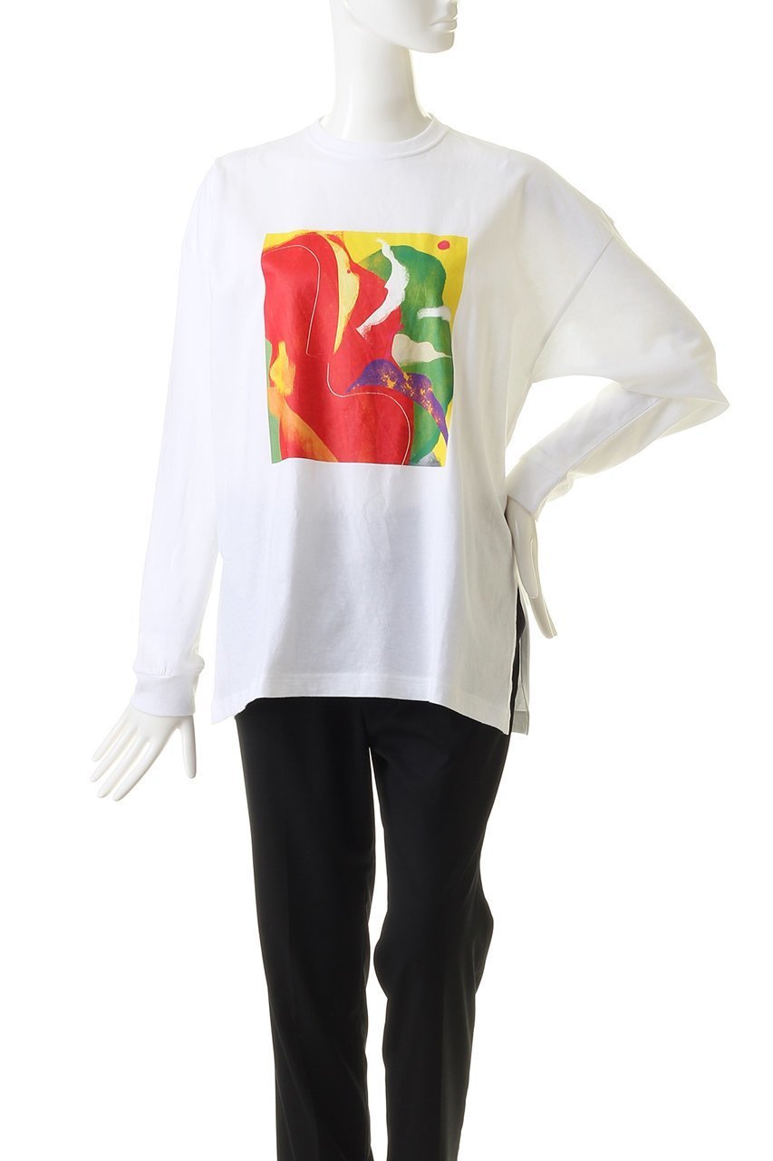 【ナゴンスタンス/nagonstans】のKonstig ロンT 人気、トレンドファッション・服の通販 founy(ファニー) ファッション Fashion レディースファッション Fashion for Women トップス・カットソー Cut & Sew Tops シャツ・ブラウス・オフィスカジュアル Elegant Blouses & Button-Ups ロングTシャツ・Tシャツ Longline T-Shirts & Tees カットソー・ベーシックTシャツ Cut-and-Sewn Tops / Stretch Tees & Basics スタイリッシュ Stylish, Fashionable スリーブ Sleeve, Long Sleeve / Short Sleeve プリント Print, Printed Pattern ロング Long, Long-Length ワーク Workwear, Utility Style other-2|ID: prp329100003188343 ipo3291000000036549820