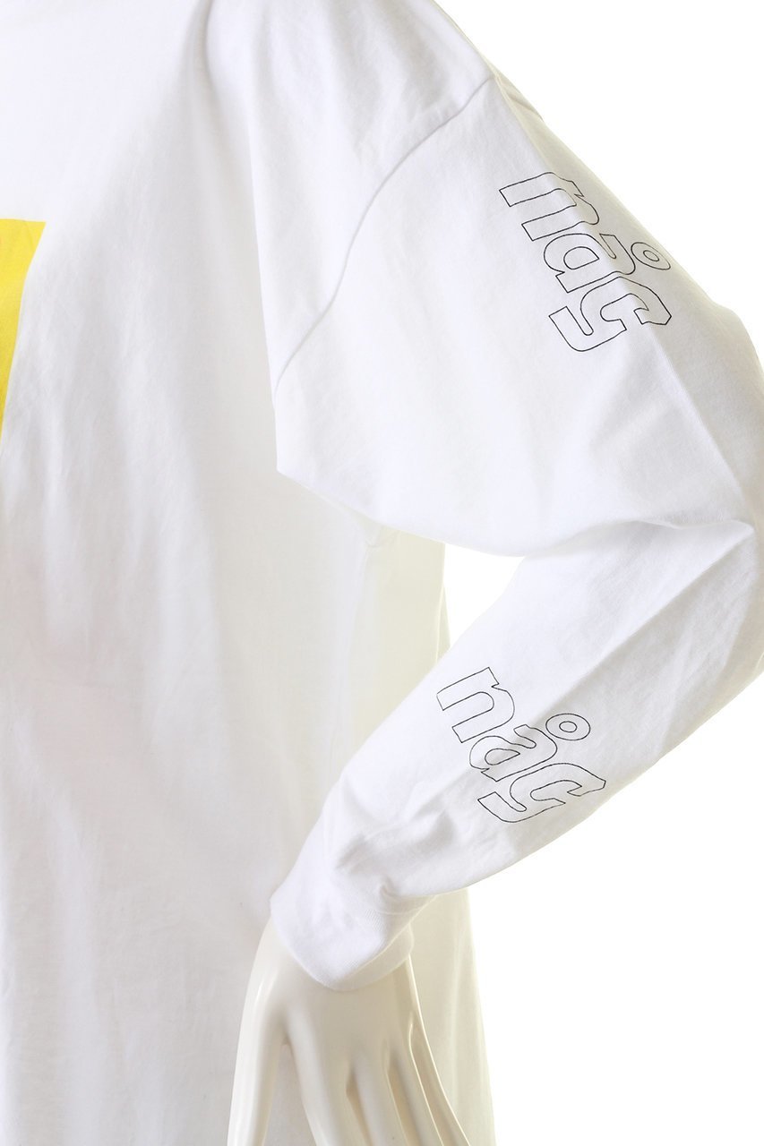 【ナゴンスタンス/nagonstans】のKonstig ロンT 人気、トレンドファッション・服の通販 founy(ファニー) ファッション Fashion レディースファッション Fashion for Women トップス・カットソー Cut & Sew Tops シャツ・ブラウス・オフィスカジュアル Elegant Blouses & Button-Ups ロングTシャツ・Tシャツ Longline T-Shirts & Tees カットソー・ベーシックTシャツ Cut-and-Sewn Tops / Stretch Tees & Basics スタイリッシュ Stylish, Fashionable スリーブ Sleeve, Long Sleeve / Short Sleeve プリント Print, Printed Pattern ロング Long, Long-Length ワーク Workwear, Utility Style other-6|ID: prp329100003188343 ipo3291000000036549824