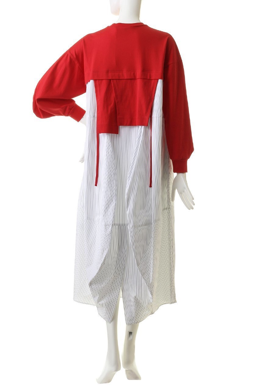 【ナゴンスタンス/nagonstans】のCO天竺 CUT Combi DRS/ドレス 人気、トレンドファッション・服の通販 founy(ファニー) 　ファッション　Fashion　レディースファッション　Fashion for Women　ワンピース　Dresses　フォーマル・パーティードレス・結婚式用ドレス　Elegant & Casual Dresses　チュニック　Tunic Tops & Dresses　コンビ　Combo, Combination Style　チュニック　Tunic, Long Top　ドレス　Dress, One-Piece　ロング　Long, Long-Length　other-4|ID: prp329100003188345 ipo3291000000032903391