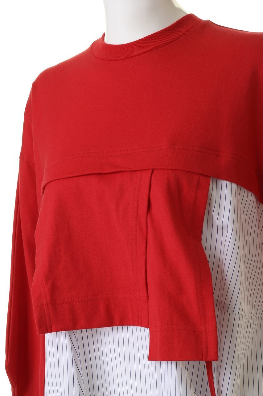 【ナゴンスタンス/nagonstans】のCO天竺 CUT Combi DRS/ドレス 人気、トレンドファッション・服の通販 founy(ファニー) 　ファッション　Fashion　レディースファッション　Fashion for Women　ワンピース　Dresses　フォーマル・パーティードレス・結婚式用ドレス　Elegant & Casual Dresses　チュニック　Tunic Tops & Dresses　コンビ　Combo, Combination Style　チュニック　Tunic, Long Top　ドレス　Dress, One-Piece　ロング　Long, Long-Length　other-5|ID: prp329100003188345 ipo3291000000035822332