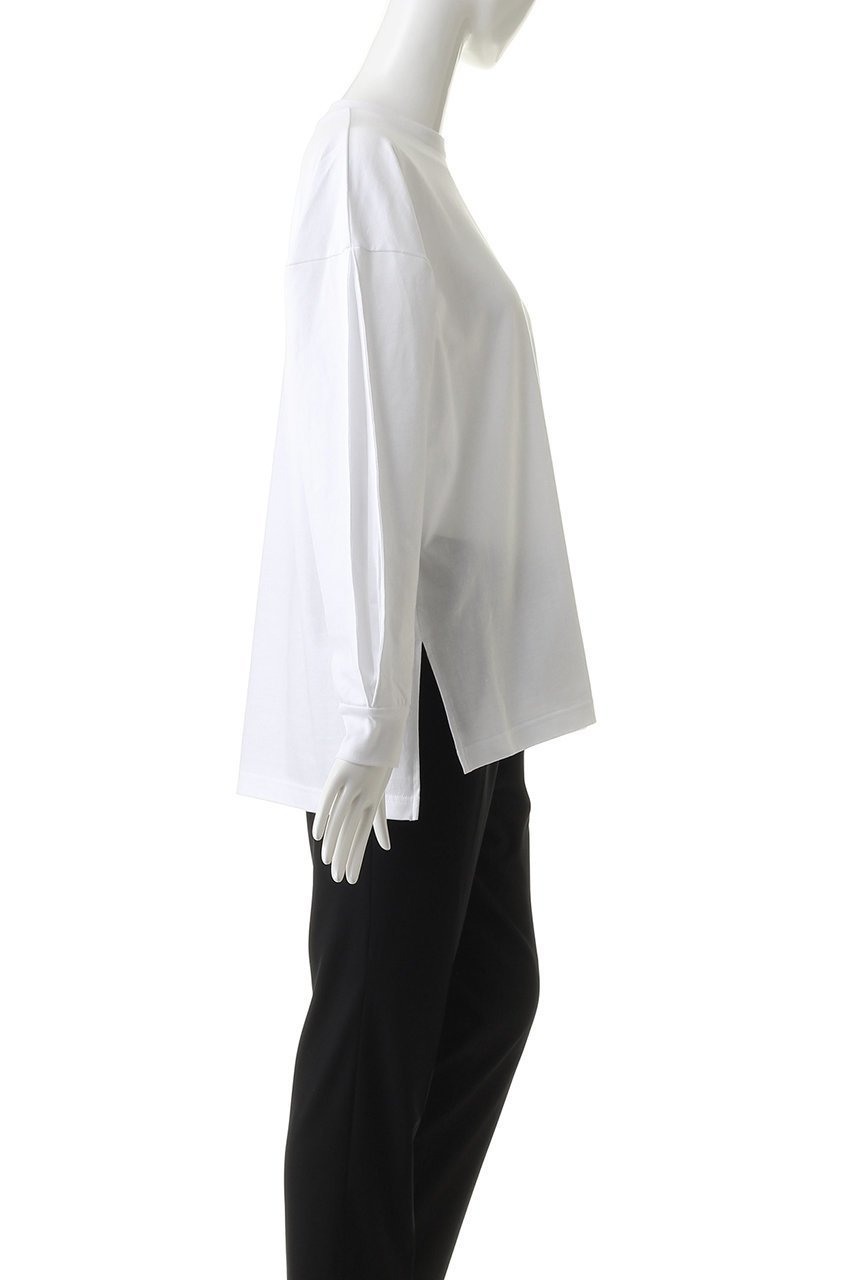 【ナゴンスタンス/nagonstans】のCO天竺 Drop スリーブロンT 人気、トレンドファッション・服の通販 founy(ファニー) 　ファッション　Fashion　レディースファッション　Fashion for Women　トップス・カットソー　Cut & Sew Tops　シャツ・ブラウス・オフィスカジュアル　Elegant Blouses & Button-Ups　ロングTシャツ・Tシャツ　Longline T-Shirts & Tees　カットソー・ベーシックTシャツ　Cut-and-Sewn Tops / Stretch Tees & Basics　おすすめ　Recommended / Our Picks　スリーブ　Sleeve, Long Sleeve / Short Sleeve　ドロップ　Drop Shoulder, Dropped Style　ベスト　Vest, Waistcoat　ロング　Long, Long-Length　other-3|ID: prp329100003188347 ipo3291000000035809399