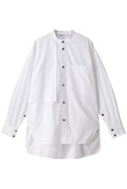 【ナゴンスタンス/nagonstans】のT/Cブロード All-round SH/シャツ 人気、トレンドファッション・服の通販 founy(ファニー) ファッション Fashion レディースファッション Fashion for Women トップス・カットソー Cut & Sew Tops シャツ・ブラウス・オフィスカジュアル Elegant Blouses & Button-Ups アシンメトリー Asymmetrical Style インナー Innerwear シンプル Simple, Minimal スリット Slit, Slit Detail スリーブ Sleeve, Long Sleeve / Short Sleeve フラップ Flap, Flap Pocket ブロード Broadcloth, Fine Cotton ラウンド Round, Round Neck ロング Long, Long-Length thumbnail Salt|ID: prp329100003188351 ipo3291000000032941710