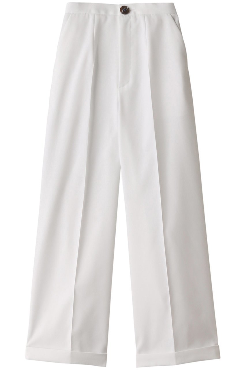 【ナゴンスタンス/nagonstans】のPOLY CHINO ストレート PT/パンツ インテリア・キッズ・メンズ・レディースファッション・服の通販 founy(ファニー) 　ファッション　Fashion　レディースファッション　Fashion for Women　パンツ　Pants & Trousers　ストレート　Straight, Straight Cut　フロント　Front, Front Design　リラックス　Relax, Relaxed Fit　ワイド　Wide, Wide Fit　定番　Standard, Basic Item　Salt|ID: prp329100003188355 ipo3291000000035581967