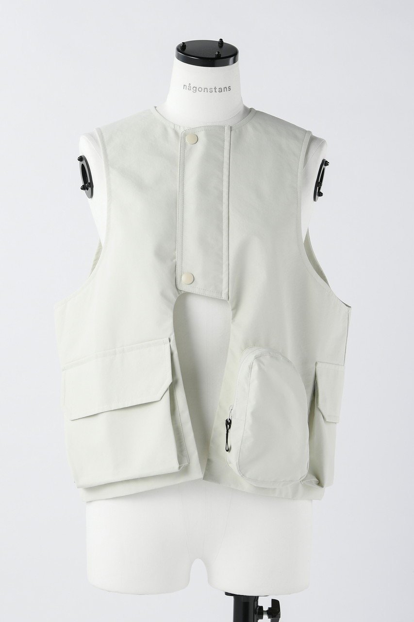 【ナゴンスタンス/nagonstans】のウェザープルーフ Pocket Vest/ベスト インテリア・キッズ・メンズ・レディースファッション・服の通販 founy(ファウニー) 　ファッション　Fashion　レディースファッション　Fashion for Women　アウター　Coat / Outerwear Collection　レディースジャケット・軽アウター　Jackets　おすすめ　Recommended / Our Picks　ジャケット　Jacket, Outerwear　ベスト　Vest, Waistcoat　ポケット　Pocket, Pocket Detail　Mushroom|ID: prp329100003188358 ipo3291000000036797826