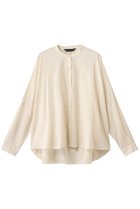 【ミズイロ インド/mizuiro ind】のバックギャザーワイドシャツ ivory|ID: prp329100003190711 ipo3291000000036401360