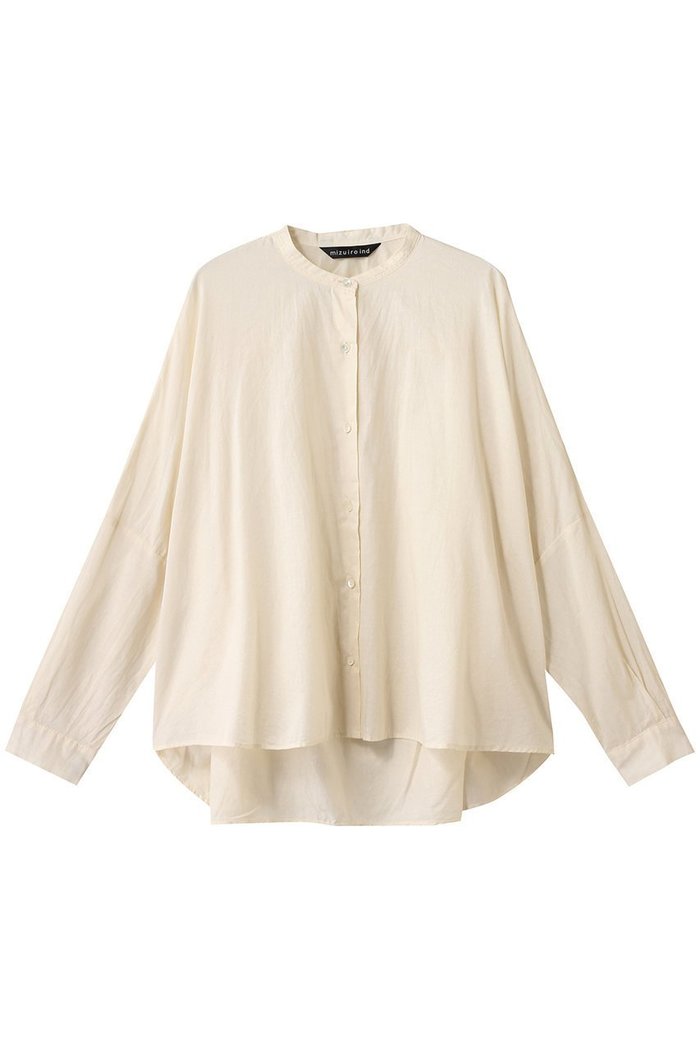 【ミズイロ インド/mizuiro ind】のバックギャザーワイドシャツ インテリア・キッズ・メンズ・レディースファッション・服の通販 founy(ファニー) https://founy.com/ ファッション Fashion レディースファッション Fashion for Women トップス・カットソー Cut & Sew Tops シャツ・ブラウス・オフィスカジュアル Elegant Blouses & Button-Ups バッグ Bags おすすめ Recommended / Our Picks ギャザー Gathered, Ruffled スリーブ Sleeve, Long Sleeve / Short Sleeve フェミニン Feminine, Girly ボトム Bottoms, Lower Wear ロング Long, Long-Length ワイド Wide, Wide Fit |ID: prp329100003190711 ipo3291000000036725175