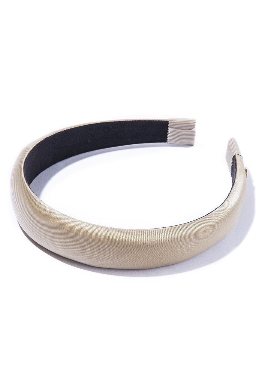 【イリスフォーセブン/IRIS 47】のVerdi wide ヘッドバンド インテリア・キッズ・メンズ・レディースファッション・服の通販 founy(ファニー) 　ファッション　Fashion　レディースファッション　Fashion for Women　シュシュ&ヘアアクセ/ヘアアレンジ　Scrunchies & Hair Accessories　アクセサリー　Fashion Accessories　エレガント 上品　Elegant　フェミニン　Feminine, Girly　フォルム　Silhouette, Form　モノトーン　Monotone, Black and White　ベージュ|ID: prp329100003195229 ipo3291000000032846267