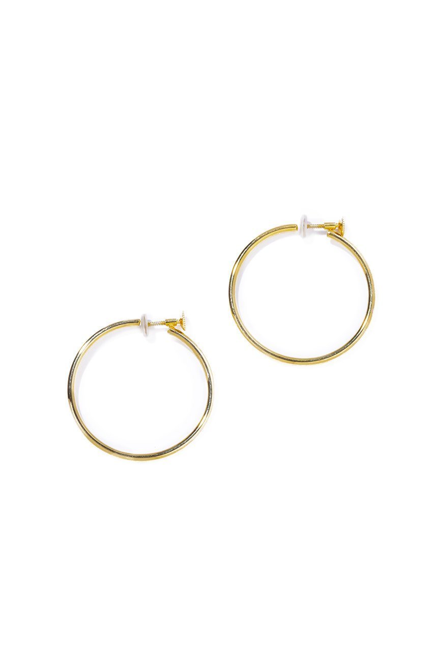【イリスフォーセブン/IRIS 47】のidea hoop イヤリング M インテリア・キッズ・メンズ・レディースファッション・服の通販 founy(ファニー) 　ファッション　Fashion　レディースファッション　Fashion for Women　ジュエリー　Jewelry　ファッションリング　Fashion Rings　イヤリング・フープ・ドロップタイプ　Hoop, Drop & Clip Earrings　イヤリング　Earrings　シリコン　Silicone, Silicone Material　シルバー　Silver, Metallic Silver　フィット　Fit, Slim Fit　フォルム　Silhouette, Form　フープ　Hoop, Hoop Earrings　メタル　Metal, Metal Parts　ゴールド|ID: prp329100003195242 ipo3291000000033327215