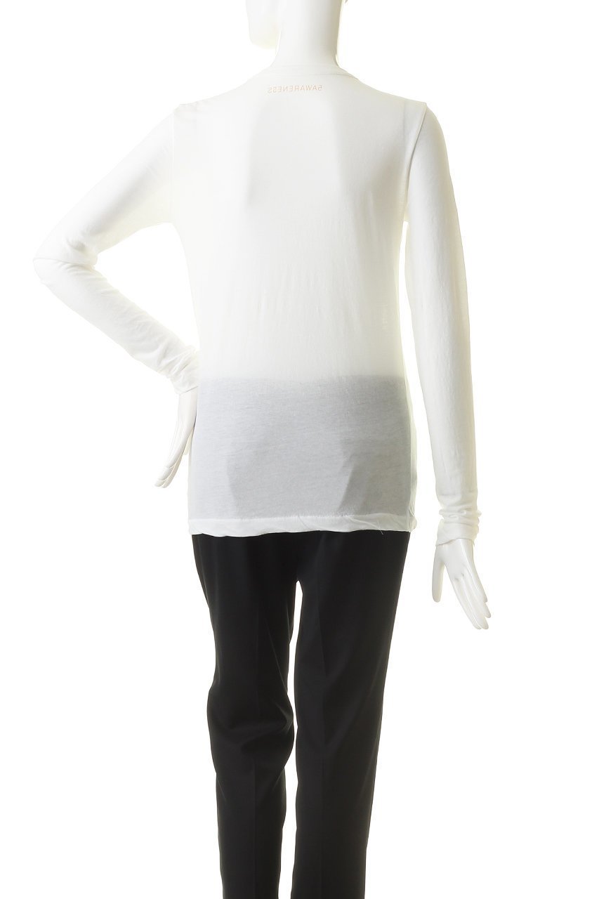 【カレンソロジー/Curensology】の5AWロングSLTシャツ 人気、トレンドファッション・服の通販 founy(ファニー) 　ファッション　Fashion　レディースファッション　Fashion for Women　トップス・カットソー　Cut & Sew Tops　シャツ・ブラウス・オフィスカジュアル　Elegant Blouses & Button-Ups　ロングTシャツ・Tシャツ　Longline T-Shirts & Tees　カットソー・ベーシックTシャツ　Cut-and-Sewn Tops / Stretch Tees & Basics　キャミソール　Camisole, Spaghetti Strap Top　シアー　Sheer, See-Through　シンプル　Simple, Minimal　スリーブ　Sleeve, Long Sleeve / Short Sleeve　トレンド　Trend, Trending Now　ロング　Long, Long-Length　長袖　Long Sleeve, Full Sleeve　other-4|ID: prp329100003202272 ipo3291000000032809495