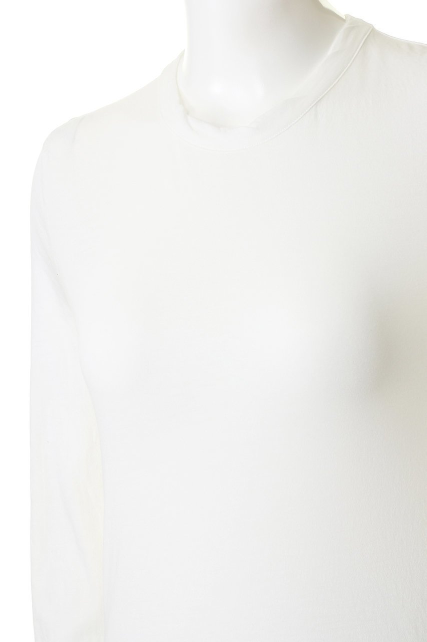 【カレンソロジー/Curensology】の5AWロングSLTシャツ 人気、トレンドファッション・服の通販 founy(ファニー) 　ファッション　Fashion　レディースファッション　Fashion for Women　トップス・カットソー　Cut & Sew Tops　シャツ・ブラウス・オフィスカジュアル　Elegant Blouses & Button-Ups　ロングTシャツ・Tシャツ　Longline T-Shirts & Tees　カットソー・ベーシックTシャツ　Cut-and-Sewn Tops / Stretch Tees & Basics　キャミソール　Camisole, Spaghetti Strap Top　シアー　Sheer, See-Through　シンプル　Simple, Minimal　スリーブ　Sleeve, Long Sleeve / Short Sleeve　トレンド　Trend, Trending Now　ロング　Long, Long-Length　再入荷　Restock / Back in Stock　長袖　Long Sleeve, Full Sleeve　other-5|ID: prp329100003202272 ipo3291000000036993721