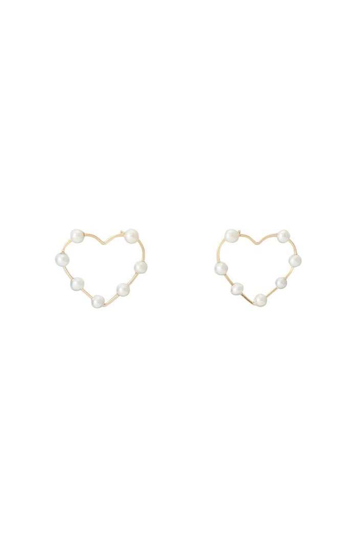 【ナチュラリジュエリ/NATURALI JEWELRY】のパールドットハートピアス インテリア・キッズ・メンズ・レディースファッション・服の通販 founy(ファニー) https://founy.com/ ファッション Fashion レディースファッション WOMEN ジュエリー Jewelry リング Rings イヤリング Earrings イヤリング Earrings パーティ Party パール Pearl フォルム Form フープ Hoop |ID: prp329100003202324 ipo3291000000030802431