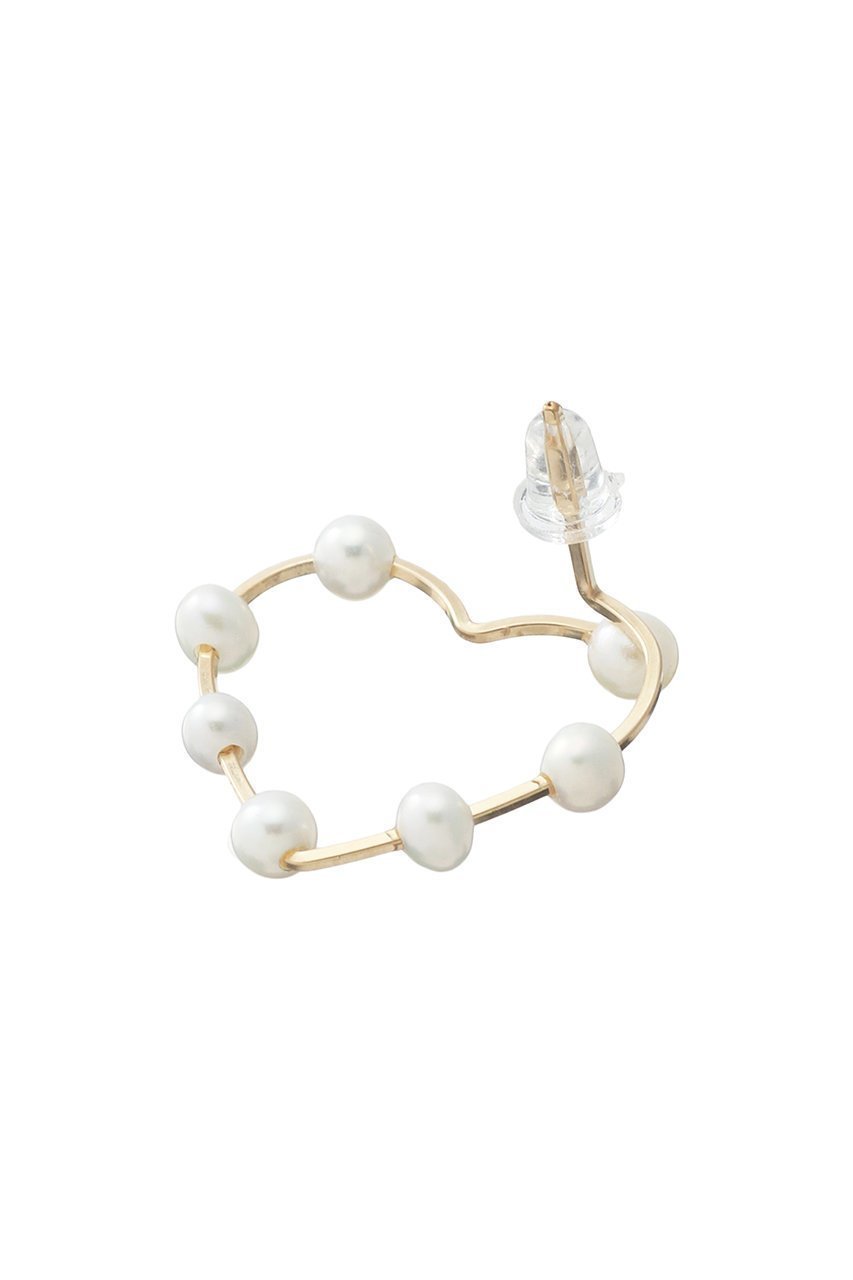 【ナチュラリジュエリ/NATURALI JEWELRY】のパールドットハートピアス 人気、トレンドファッション・服の通販 founy(ファニー) 　ファッション　Fashion　レディースファッション　WOMEN　ジュエリー　Jewelry　リング　Rings　イヤリング　Earrings　イヤリング　Earrings　パーティ　Party　パール　Pearl　フォルム　Form　フープ　Hoop　other-5|ID: prp329100003202324 ipo3291000000031329988