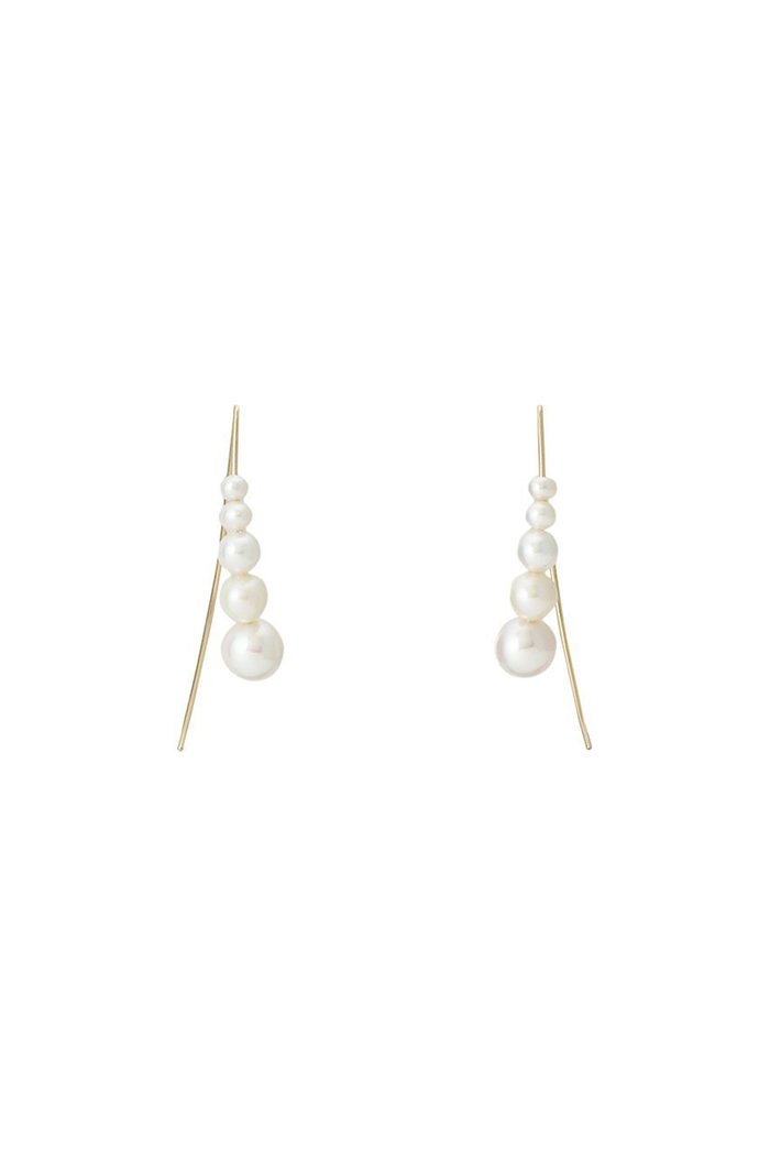 【ナチュラリジュエリ/NATURALI JEWELRY】のパールクレッシェンドピアス インテリア・キッズ・メンズ・レディースファッション・服の通販 founy(ファニー) https://founy.com/ ファッション Fashion レディースファッション WOMEN ジュエリー Jewelry リング Rings イヤリング Earrings イヤリング Earrings グラデーション Gradation パーティ Party パール Pearl |ID: prp329100003202325 ipo3291000000030802433