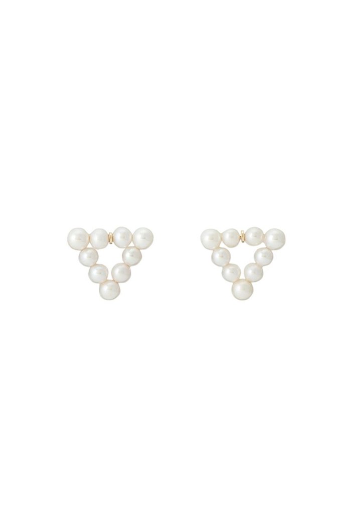 【ナチュラリジュエリ/NATURALI JEWELRY】のパールトライアングルピアス インテリア・キッズ・メンズ・レディースファッション・服の通販 founy(ファニー) https://founy.com/ ファッション Fashion レディースファッション WOMEN ジュエリー Jewelry リング Rings イヤリング Earrings イヤリング Earrings イヤーカフ Ear Cuff トライアングル Triangle パーティ Party パール Pearl フェミニン Feminine モチーフ Motif |ID: prp329100003202327 ipo3291000000030802437