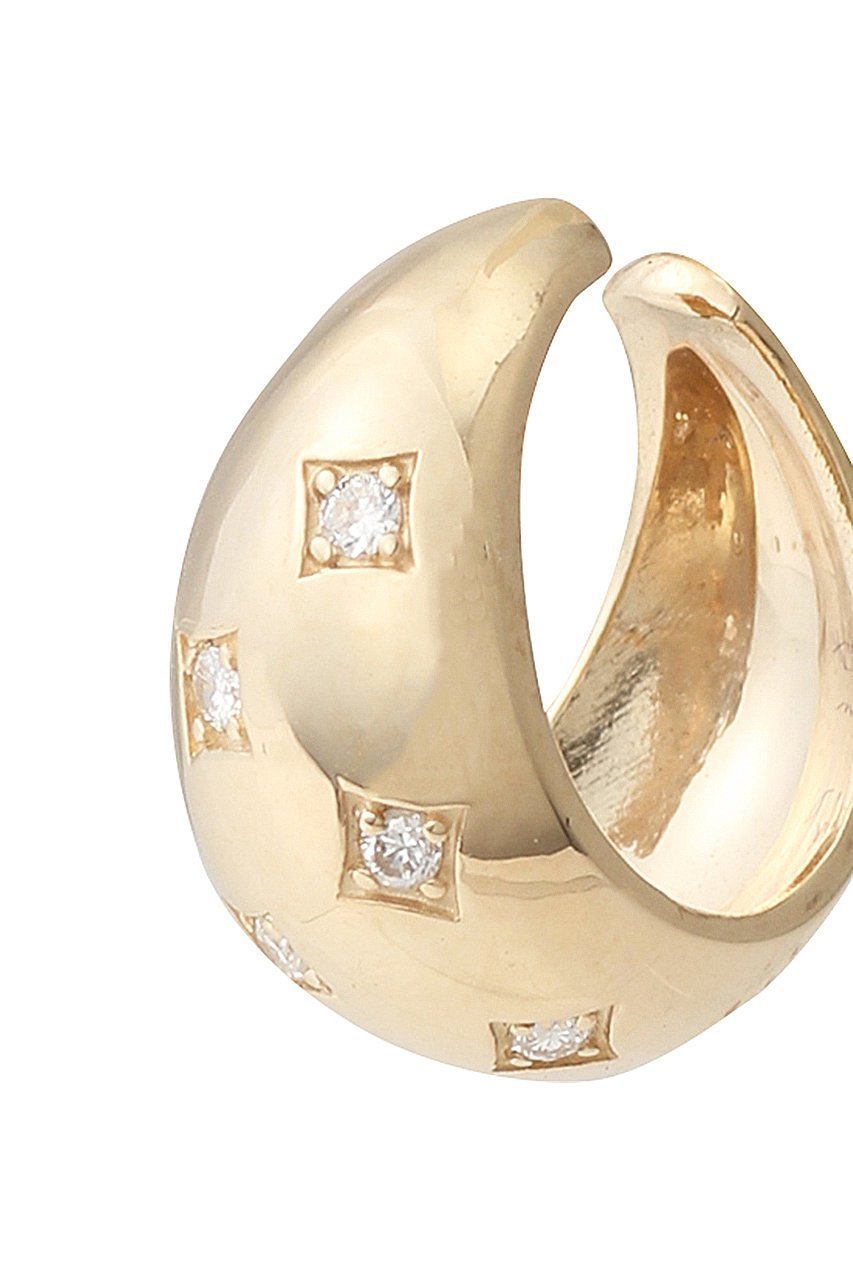 【ナチュラリジュエリ/NATURALI JEWELRY】のK10 パフィーイヤーカフ(片耳用) 人気、トレンドファッション・服の通販 founy(ファニー) ファッション Fashion レディースファッション Fashion for Women ジュエリー Jewelry ファッションリング Fashion Rings イヤリング・フープ・ドロップタイプ Hoop, Drop & Clip Earrings イヤリング Earrings イヤーカフ Ear Cuffs ダイヤモンド Diamond, Brilliant Cut パーティ Party, Party Style フォルム Silhouette, Form フープ Hoop, Hoop Earrings ランダム Random, Irregular 片耳 One-Ear, Single Earring other-4|ID: prp329100003202328 ipo3291000000035612366