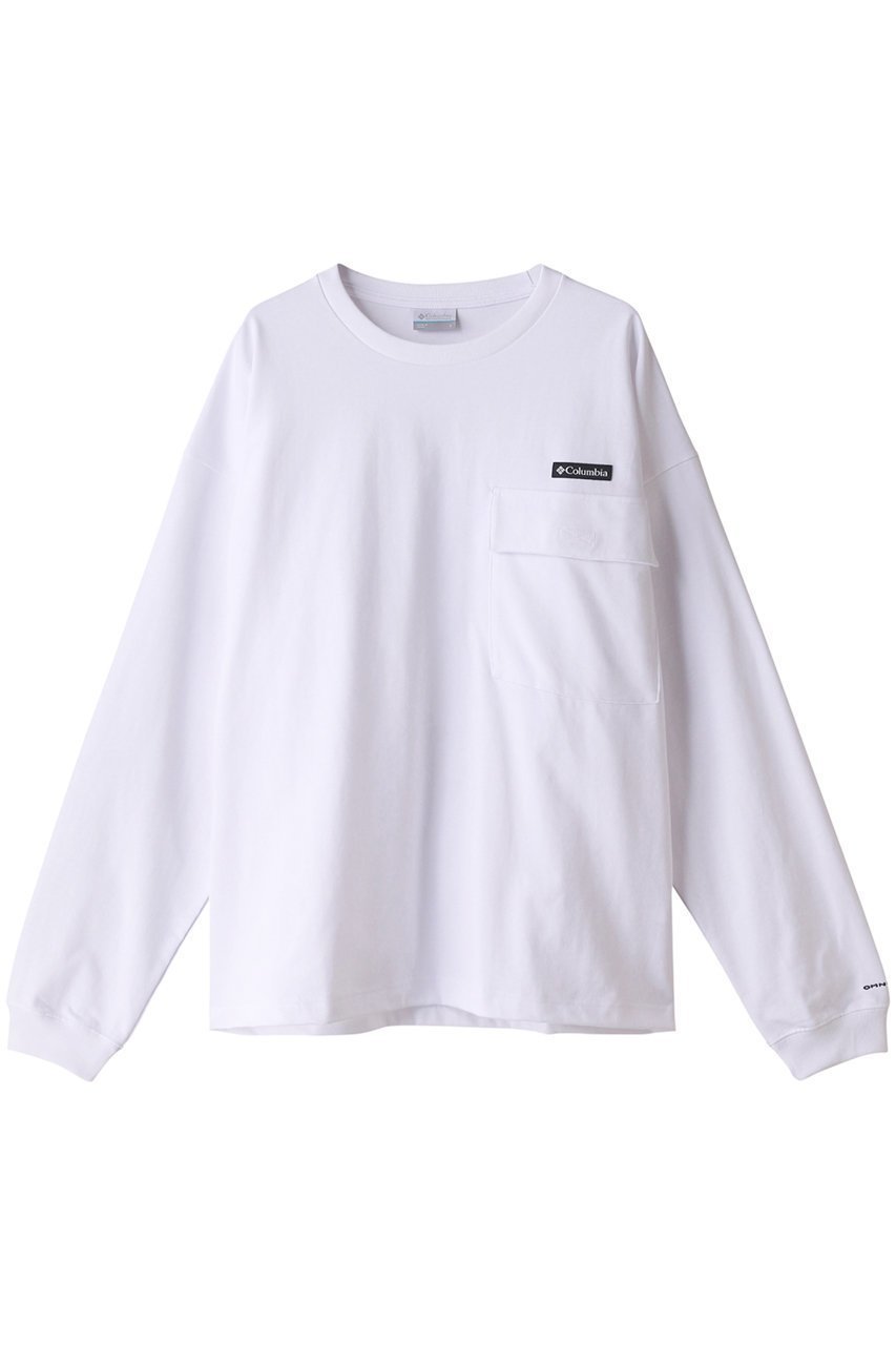 【コロンビア/Columbia / MEN】の【MEN】フォレストキャンプラバーズロングスリーブTシャツ インテリア・キッズ・メンズ・レディースファッション・服の通販 founy(ファニー) 　ファッション　Fashion　メンズファッション　MEN　トップス・カットソー　Tops/Tshirt/Men　シャツ　Shirts　グラフィック　Graphic　スポーツ　Sports　プリント　Print　長袖　Long Sleeve　ホワイト|ID: prp329100003202333 ipo3291000000021583017