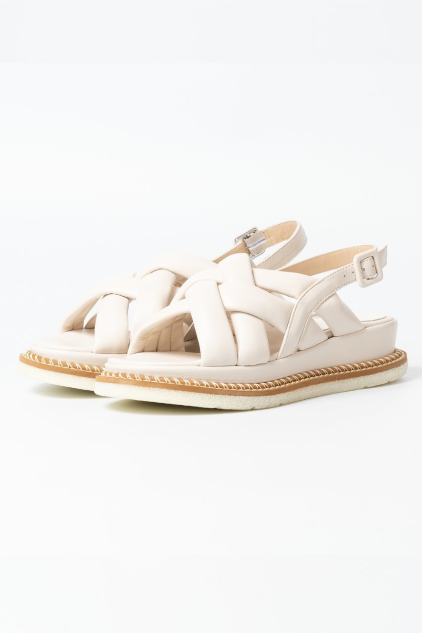 【ルカグロッシ/LucaGrossi】のパフィークロスベルトサンダル 人気、トレンドファッション・服の通販 founy(ファニー) 　ファッション　Fashion　レディースファッション　Fashion for Women　ベルト&ウエストマーク　Belts & Waist Accessories　サンダル　Sandals, Summer Shoes　ストラップサンダル　Strappy Sandals, Strap Sandals　リゾート　Resort, Vacation Style　エレガント 上品　Elegant　other-2|ID: prp329100003208870 ipo3291000000036179591