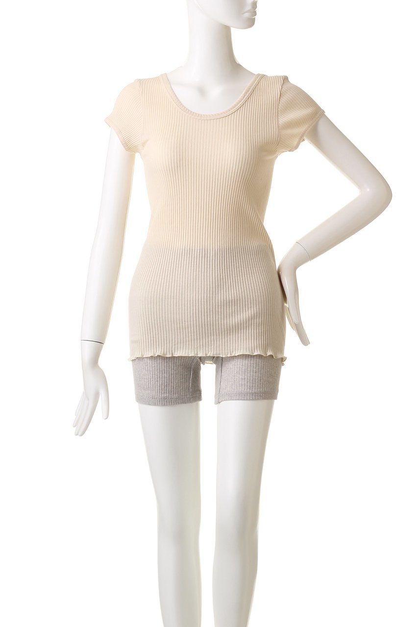 【ナナデコール/nanadecor】のナナリブショートスリーブ 人気、トレンドファッション・服の通販 founy(ファニー) 　ファッション　Fashion　レディースファッション　WOMEN　下着・ランジェリー　Underwear　その他インナー・ランジェリー　Other lingerie　インナー　Inner　ショート　Short　スリーブ　Sleeve　フィット　Fit　ランジェリー　Lingerie　other-2|ID: prp329100003210198 ipo3291000000031413295