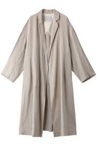 【エリオポール/heliopole】のDUNGAREES LINEN OVER COAT 人気、トレンドファッション・服の通販 founy(ファニー) ファッション Fashion レディースファッション Fashion for Women アウター Coat / Outerwear Collection コート・ロングコート・ピーコート Long Coats, Peacoats & More ガウン Gown, Robe フレンチ French, French Style ベーシック Basic, Essential リネン Linen, Linen Fabric ロング Long, Long-Length 羽織 Haori, Light Jacket thumbnail ベージュ|ID: prp329100003211924 ipo3291000000036514946