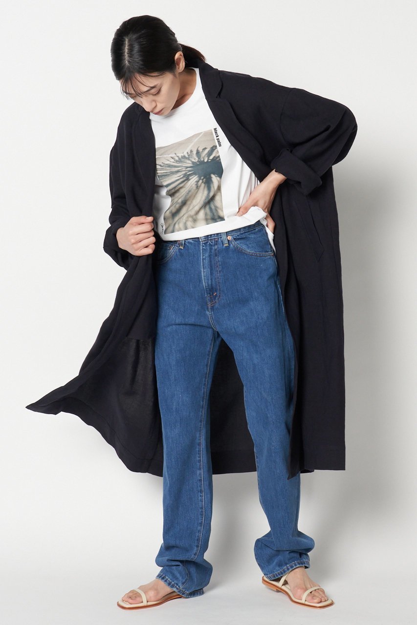 【エリオポール/heliopole】のDUNGAREES LINEN OVER COAT 人気、トレンドファッション・服の通販 founy(ファニー) ファッション Fashion レディースファッション Fashion for Women アウター Coat / Outerwear Collection コート・ロングコート・ピーコート Long Coats, Peacoats & More ガウン Gown, Robe フレンチ French, French Style ベーシック Basic, Essential リネン Linen, Linen Fabric ロング Long, Long-Length 羽織 Haori, Light Jacket other-8|ID: prp329100003211924 ipo3291000000036514954