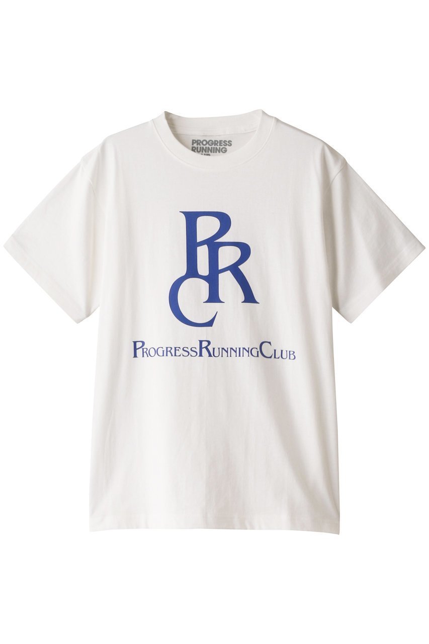 【エリオポール/heliopole】の【PROGRESS RUNNING CLUB】LOGO PRINT Tシャツ 人気、トレンドファッション・服の通販 founy(ファニー) 　ファッション　Fashion　レディースファッション　Fashion for Women　トップス・カットソー　Cut & Sew Tops　シャツ・ブラウス・オフィスカジュアル　Elegant Blouses & Button-Ups　ロングTシャツ・Tシャツ　Longline T-Shirts & Tees　カットソー・ベーシックTシャツ　Cut-and-Sewn Tops / Stretch Tees & Basics　ショート　Short, Short Length　スリーブ　Sleeve, Long Sleeve / Short Sleeve　フロント　Front, Front Design　プリント　Print, Printed Pattern　ランニング　Running, Running Wear, Activewear, Jogging　ロンドン　London Style, British Inspired　夏　Summer　 other-1|ID: prp329100003211925 ipo3291000000035532473