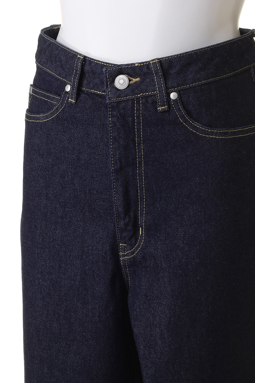 【ミディウミソリッド/MIDIUMISOLID】のhi-waist wide denim デニム 人気、トレンドファッション・服の通販 founy(ファニー) 　ファッション　Fashion　レディースファッション　WOMEN　パンツ　Pants　デニムパンツ　Denim Pants　おすすめ　Recommend　ストレッチ　Stretch　ダメージ　Damage　デニム　Denim　トレンド　Trend　ワイド　Wide　エレガント 上品　Elegant　定番　Standard　other-5|ID: prp329100003214505 ipo3291000000031420796