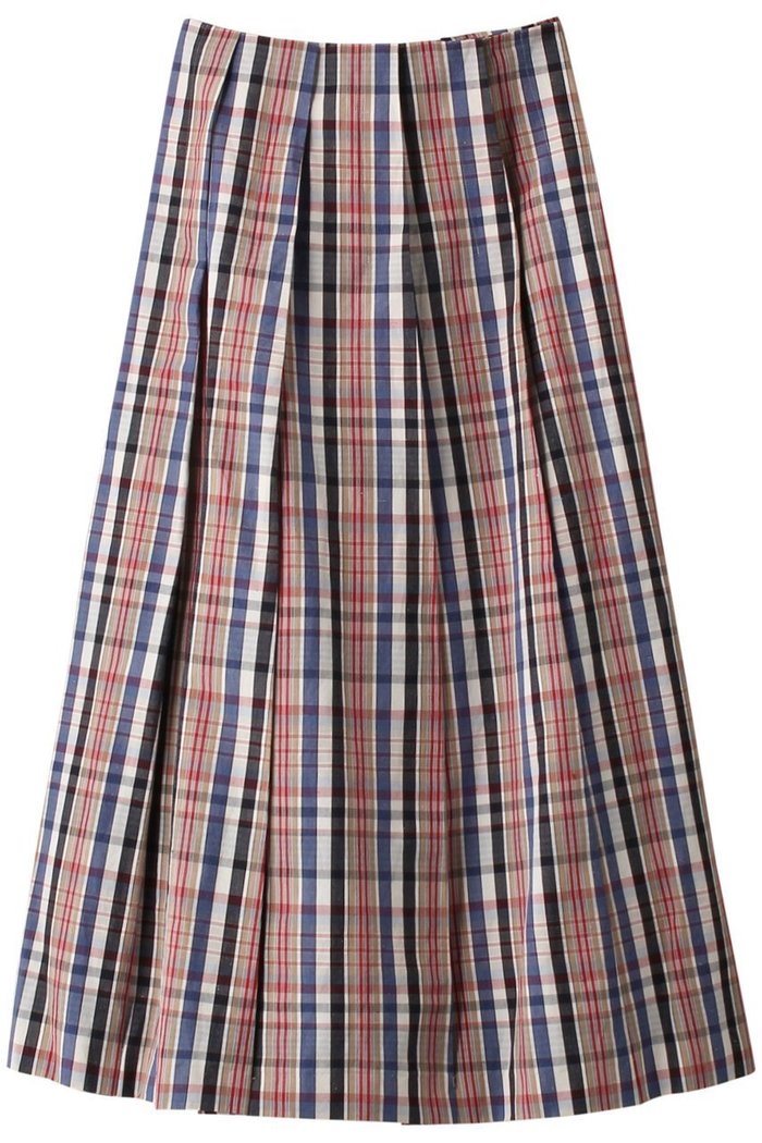 【サードマガジン/THIRD MAGAZINE】のチェックスカート インテリア・キッズ・メンズ・レディースファッション・服の通販 founy(ファニー) https://founy.com/ ファッション Fashion レディースファッション WOMEN スカート Skirt ロングスカート Long Skirt おすすめ Recommend シンプル セットアップ チェック ブルゾン プリーツ リネン ロング |ID: prp329100003214509 ipo3291000000021644163