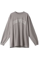 【ウィムガゼット/Whim Gazette】のSHEFFIELD Tシャツ ライトグレー|ID:prp329100003217750