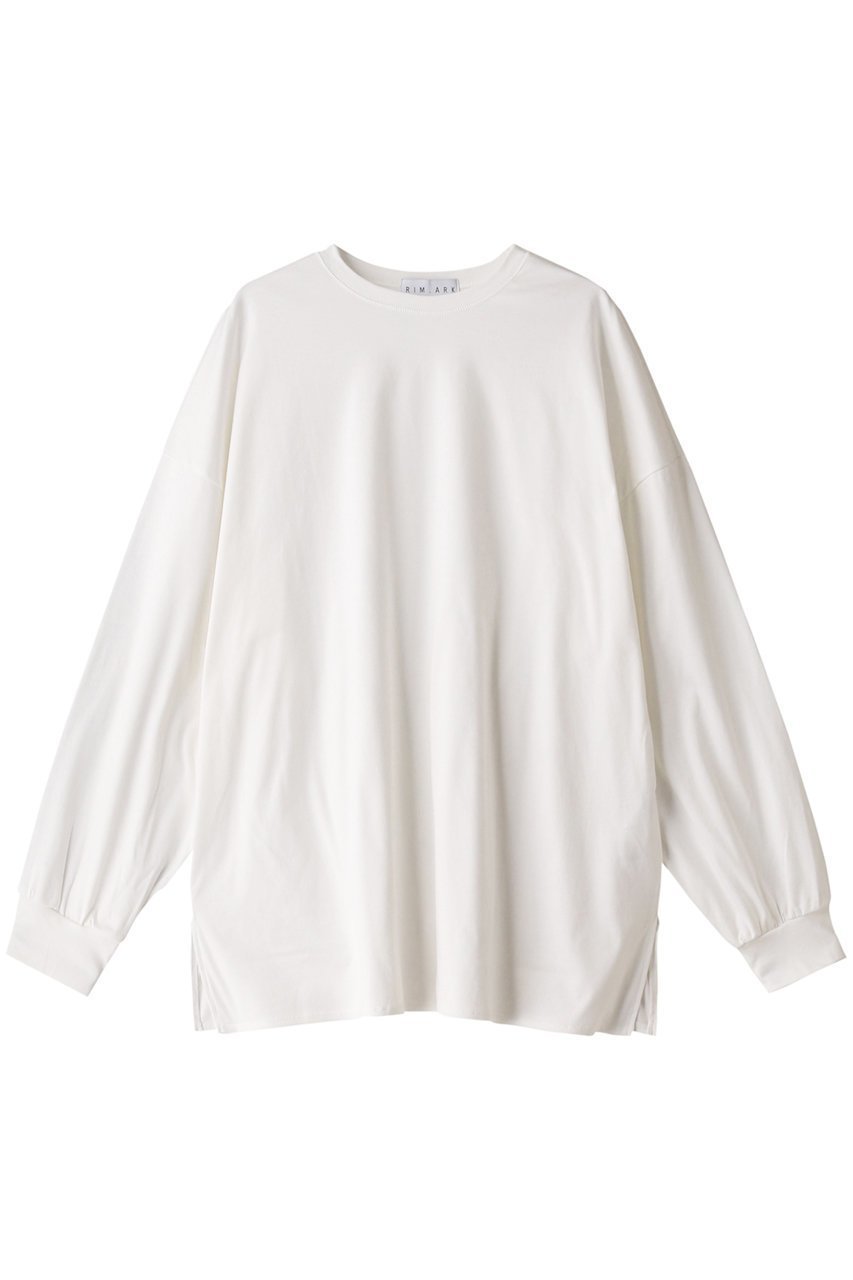 【リムアーク/RIM.ARK】のDolman cut tops/トップス 人気、トレンドファッション・服の通販 founy(ファニー) 　ファッション　Fashion　レディースファッション　WOMEN　トップス・カットソー　Tops/Tshirt　シャツ/ブラウス　Shirts/Blouses　ロング / Tシャツ　T-Shirts　カットソー　Cut and Sewn　シルケット　Mercerization　スリーブ　Sleeve　ドレープ　Drape　ボトム　Bottom　ロング　Long　人気　Popularity　 other-1|ID: prp329100003217779 ipo3291000000027134416