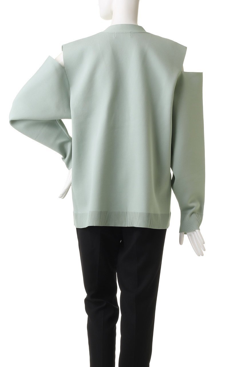 【リムアーク/RIM.ARK】のSleeve slit big size knit CD/カーディガン 人気、トレンドファッション・服の通販 founy(ファニー) 　ファッション　Fashion　レディースファッション　Fashion for Women　トップス・カットソー　Cut & Sew Tops　ニット　Knit Tops & Sweaters　カーディガン・羽織り　Layered Style Cardigans　インナー　Innerwear　カッティング　Cutting Detail　カーディガン　Cardigan, Knitwear　スリット　Slit, Slit Detail　other-4|ID: prp329100003217785 ipo3291000000032964723