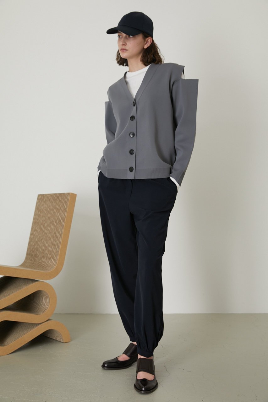【リムアーク/RIM.ARK】のSleeve slit big size knit CD/カーディガン 人気、トレンドファッション・服の通販 founy(ファニー) 　ファッション　Fashion　レディースファッション　Fashion for Women　トップス・カットソー　Cut & Sew Tops　ニット　Knit Tops & Sweaters　カーディガン・羽織り　Layered Style Cardigans　インナー　Innerwear　カッティング　Cutting Detail　カーディガン　Cardigan, Knitwear　スリット　Slit, Slit Detail　other-8|ID: prp329100003217785 ipo3291000000032964737