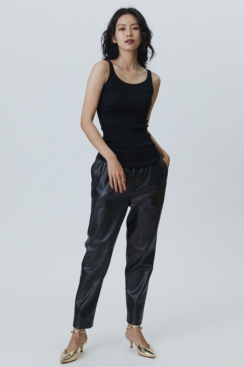 【プルミエ アロンディスモン/1er Arrondissement】のコットンリブタンクトップ 人気、トレンドファッション・服の通販 founy(ファニー) 　ファッション　Fashion　レディースファッション　WOMEN　トップス・カットソー　Tops/Tshirt　キャミソール / ノースリーブ　No Sleeves　シャツ/ブラウス　Shirts/Blouses　ロング / Tシャツ　T-Shirts　カットソー　Cut and Sewn　おすすめ　Recommend　キャミソール　Camisole　シンプル　Simple　タンク　Tank　フィット　Fit　ベーシック　Basic　other-6|ID: prp329100003220766 ipo3291000000031412978