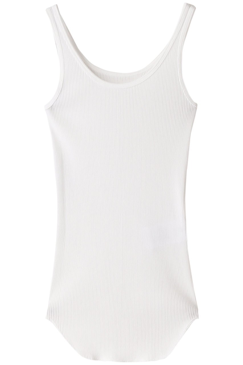 【プルミエ アロンディスモン/1er Arrondissement】のコットンリブタンクトップ 人気、トレンドファッション・服の通販 founy(ファニー) 　ファッション　Fashion　レディースファッション　Fashion for Women　トップス・カットソー　Cut & Sew Tops　キャミソール&ノースリーブ　Camisoles & Sleeveless Tops　シャツ・ブラウス・オフィスカジュアル　Elegant Blouses & Button-Ups　ロングTシャツ・Tシャツ　Longline T-Shirts & Tees　カットソー・ベーシックTシャツ　Cut-and-Sewn Tops / Stretch Tees & Basics　おすすめ　Recommended / Our Picks　キャミソール　Camisole, Spaghetti Strap Top　シンプル　Simple, Minimal　タンク　Tank Top, Sleeveless Top　フィット　Fit, Slim Fit　ベーシック　Basic, Essential　 other-1|ID: prp329100003220766 ipo3291000000036829605