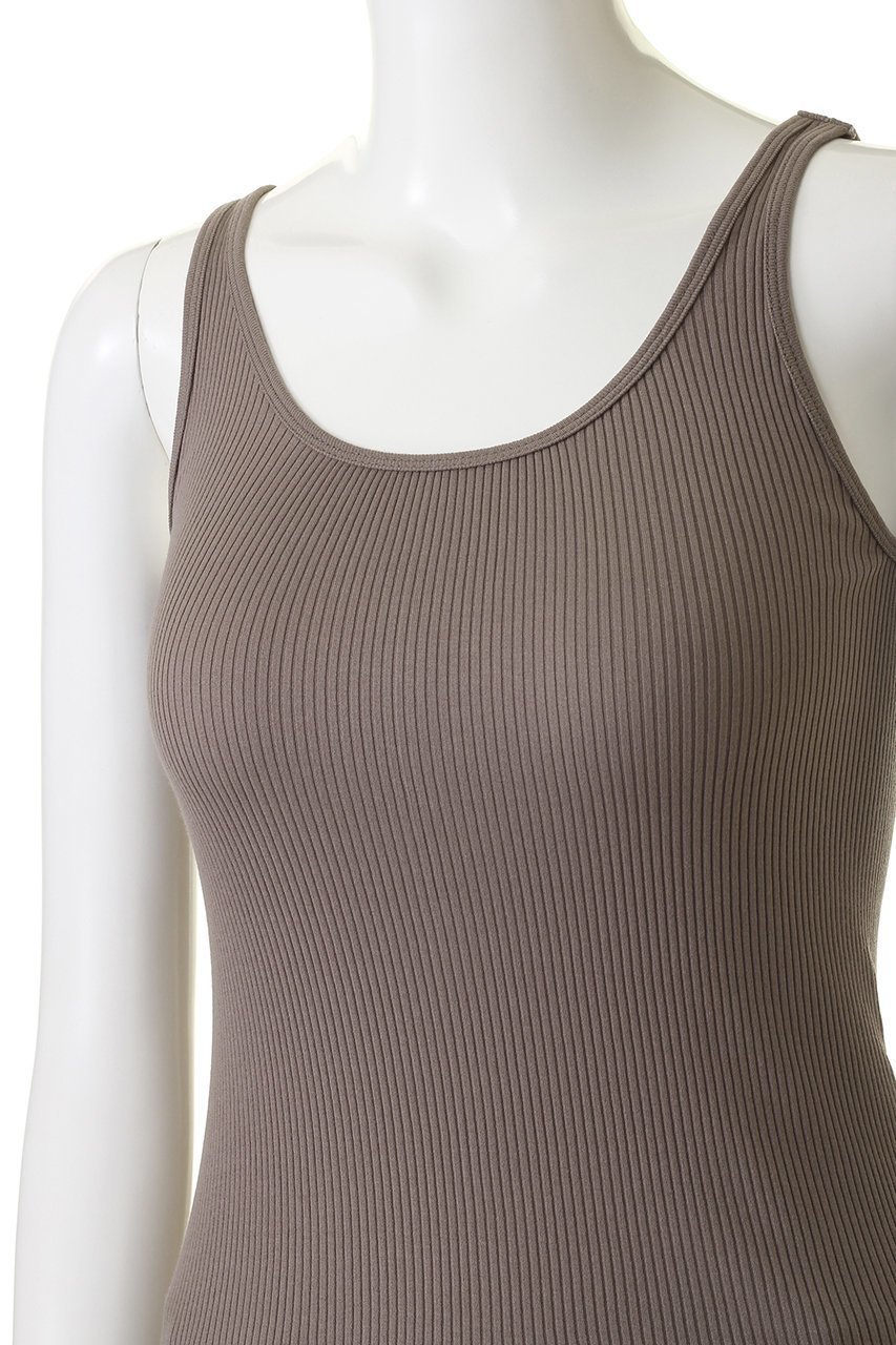 【プルミエ アロンディスモン/1er Arrondissement】のコットンリブタンクトップ 人気、トレンドファッション・服の通販 founy(ファニー) 　ファッション　Fashion　レディースファッション　Fashion for Women　トップス・カットソー　Cut & Sew Tops　キャミソール&ノースリーブ　Camisoles & Sleeveless Tops　シャツ・ブラウス・オフィスカジュアル　Elegant Blouses & Button-Ups　ロングTシャツ・Tシャツ　Longline T-Shirts & Tees　カットソー・ベーシックTシャツ　Cut-and-Sewn Tops / Stretch Tees & Basics　おすすめ　Recommended / Our Picks　キャミソール　Camisole, Spaghetti Strap Top　シンプル　Simple, Minimal　タンク　Tank Top, Sleeveless Top　フィット　Fit, Slim Fit　ベーシック　Basic, Essential　other-5|ID: prp329100003220766 ipo3291000000036829613