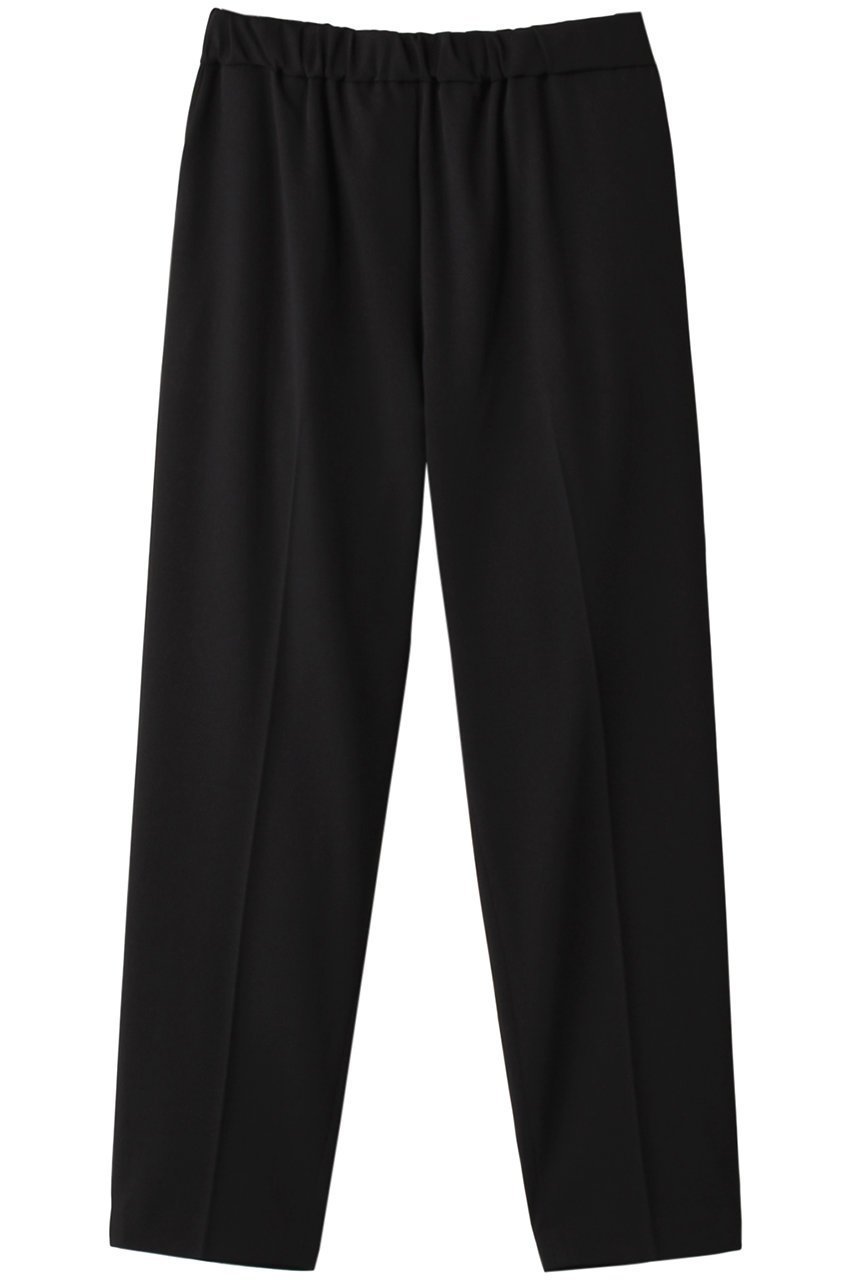 【ミズイロ インド/mizuiro ind】のcenter press straight PT パンツ インテリア・キッズ・メンズ・レディースファッション・服の通販 founy(ファニー) 　ファッション　Fashion　レディースファッション　Fashion for Women　パンツ　Pants & Trousers　シンプル　Simple, Minimal　ストレッチ　Stretch, Stretchy Fabric　センター　Center, Center Line　ドレープ　Drape, Draping Fabric　エレガント 上品　Elegant　ブラック|ID: prp329100003220789 ipo3291000000032830351