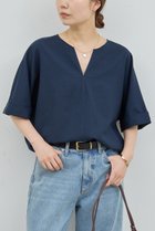 【ガリャルダガランテ/GALLARDAGALANTE】のスキッパーブラウス 人気、トレンドファッション・服の通販 founy(ファニー) ファッション Fashion レディースファッション WOMEN トップス・カットソー Tops/Tshirt シャツ/ブラウス Shirts/Blouses ショート Short スキッパー Skipper スリーブ Sleeve デニム Denim ハーフ Half ビジネス 仕事 通勤 Business 夏 Summer NEW・新作・新着・新入荷 New Arrivals 秋 Autumn/Fall thumbnail ネイビー|ID: prp329100003220833 ipo3291000000031961355