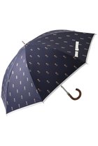 【ポロラルフローレン/POLO RALPH LAUREN】の晴雨兼用ベアプリントショート傘 ネイビー×オフ|ID: prp329100003223999 ipo3291000000032864021