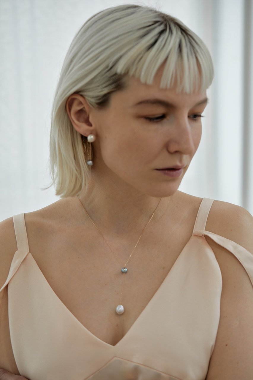 【ナチュラリジュエリ/NATURALI JEWELRY】のK10 パールフロートネックレス 人気、トレンドファッション・服の通販 founy(ファニー) 　ファッション　Fashion　レディースファッション　WOMEN　ジュエリー　Jewelry　ネックレス　Necklaces　オケージョン　Occasion　チェーン　Chain　ネックレス　Necklace　パール　Pearl　エレガント 上品　Elegant　other-2|ID: prp329100003224032 ipo3291000000031267166