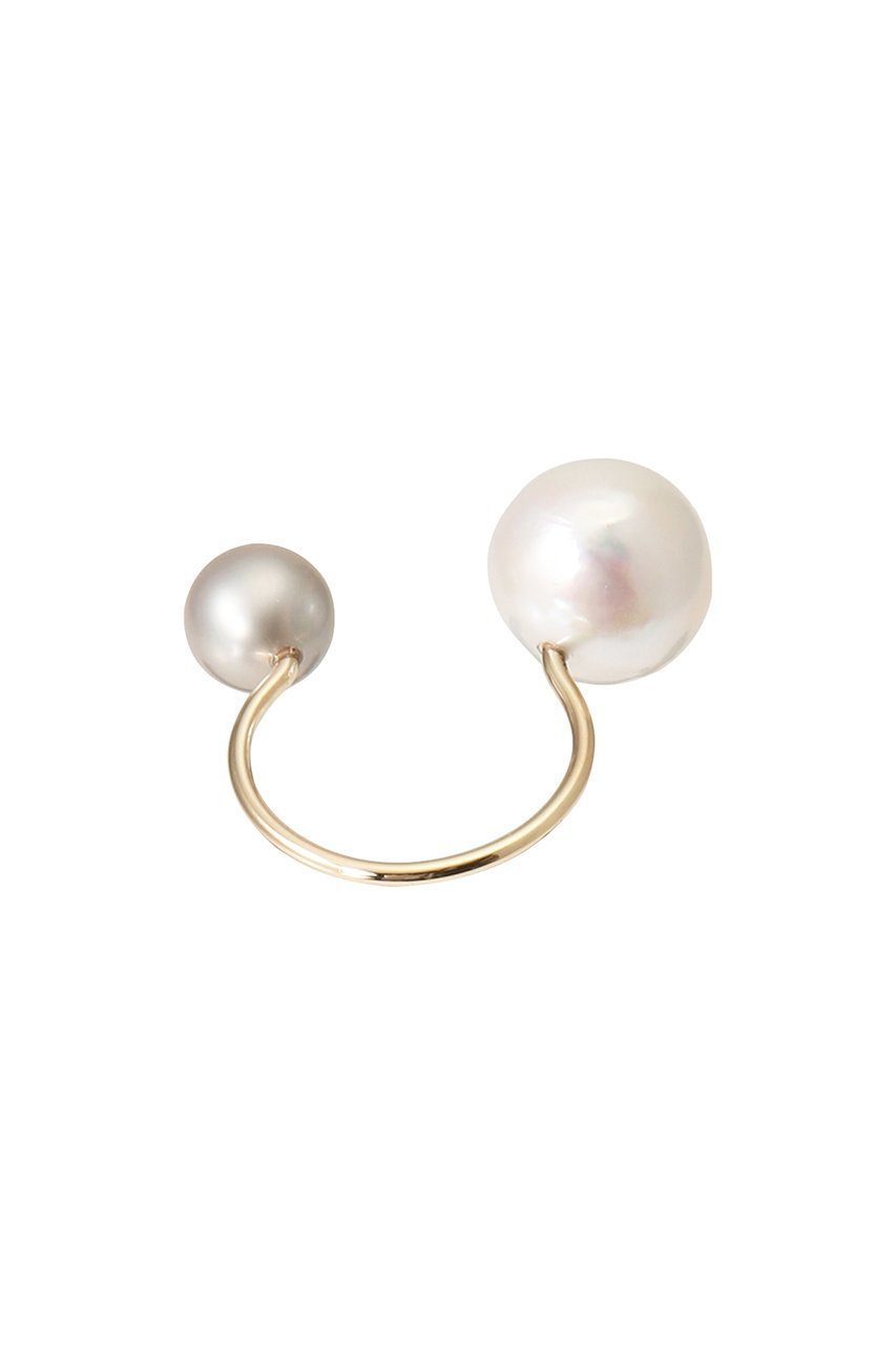 【ナチュラリジュエリ/NATURALI JEWELRY】のK10 パールフロートリング 人気、トレンドファッション・服の通販 founy(ファニー) 　ファッション　Fashion　レディースファッション　Fashion for Women　ジュエリー　Jewelry　シンプル　Simple, Minimal　パール　Pearl, Pearl Accent　リュクス　Luxury, Elegant, High-End, Chic　エレガント 上品　Elegant　other-5|ID: prp329100003224034 ipo3291000000035612414